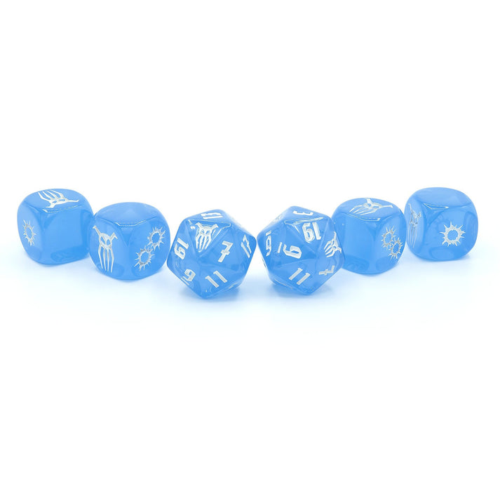 Achtung! Cthulhu: Dice Set Blauer Kristall Roleplaying