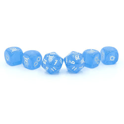 Achtung! Cthulhu: Dice Set Blauer Kristall Roleplaying