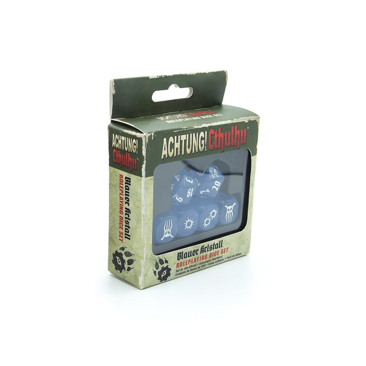 Achtung! Cthulhu: Dice Set Blauer Kristall Roleplaying