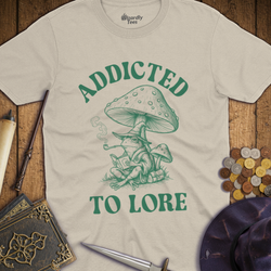 T-Shirt Wizardly: Addicted to Lore