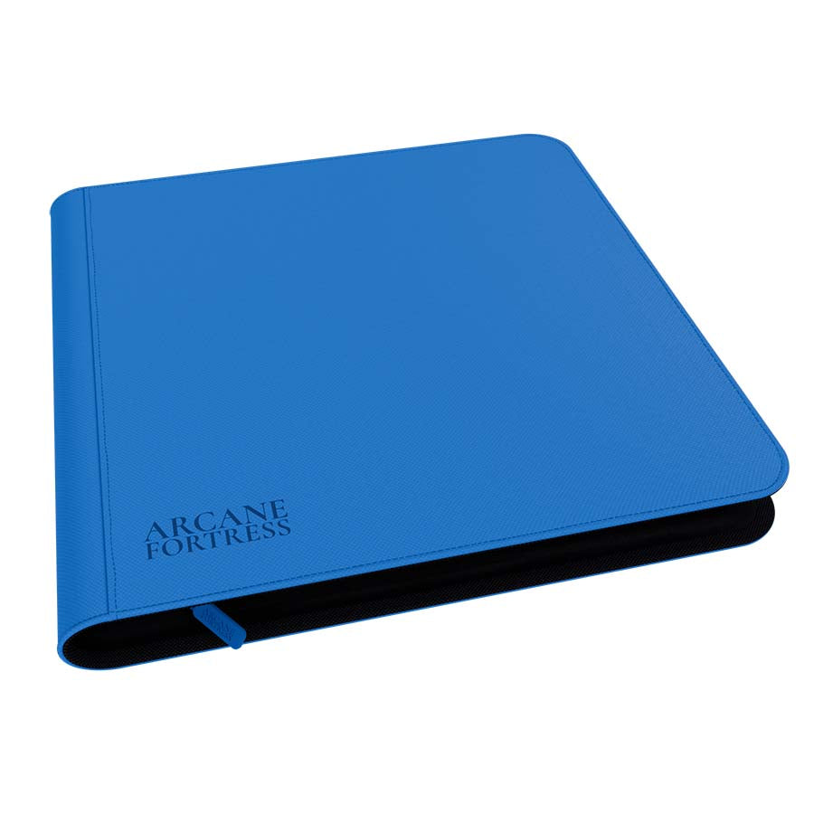 Binder Arcane Fortress: 12-Pocket Zippered- Solid Color