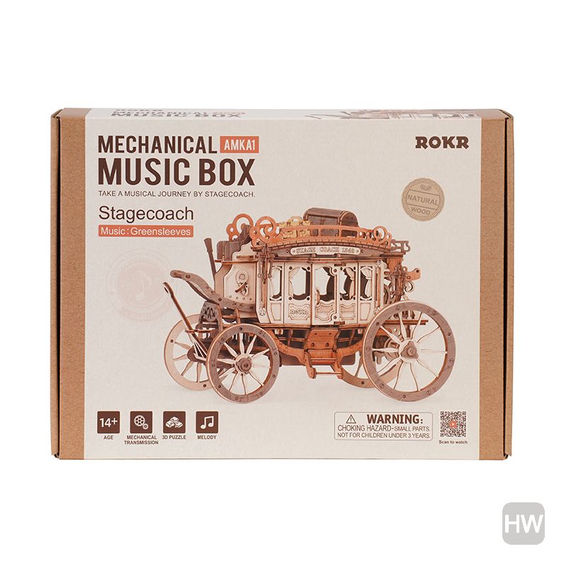 Model Rolife: Music Box - Stagecoach Rolling