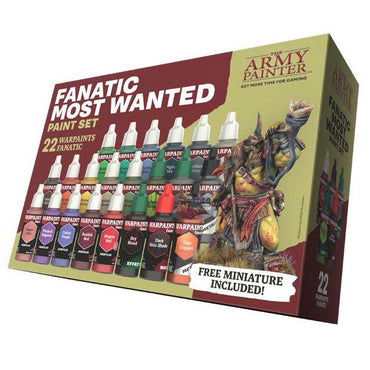 Paint Army Painter: Warpaints Fanatic: Most Wanted Paint Set