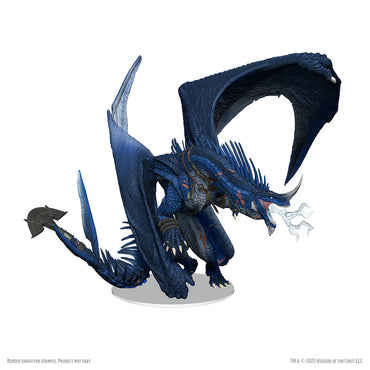 Mini Dungeons & Dragons Icons of the Realms: Dragon Anthradusk, Ancient Blue