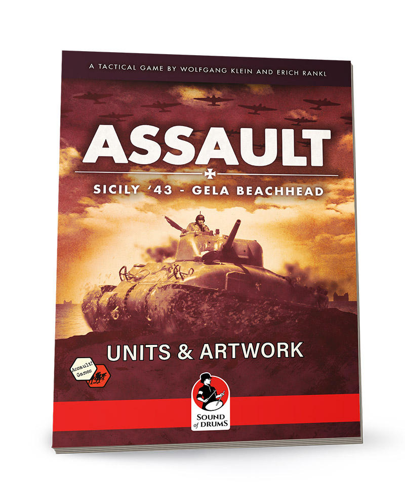 Assault: Sicily 43 - Units Stats & Artwork Book