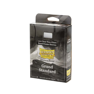 Boardgame Sleeves Dragon Shield: Grand Standard Clear/Nonglare - 88x126 mm