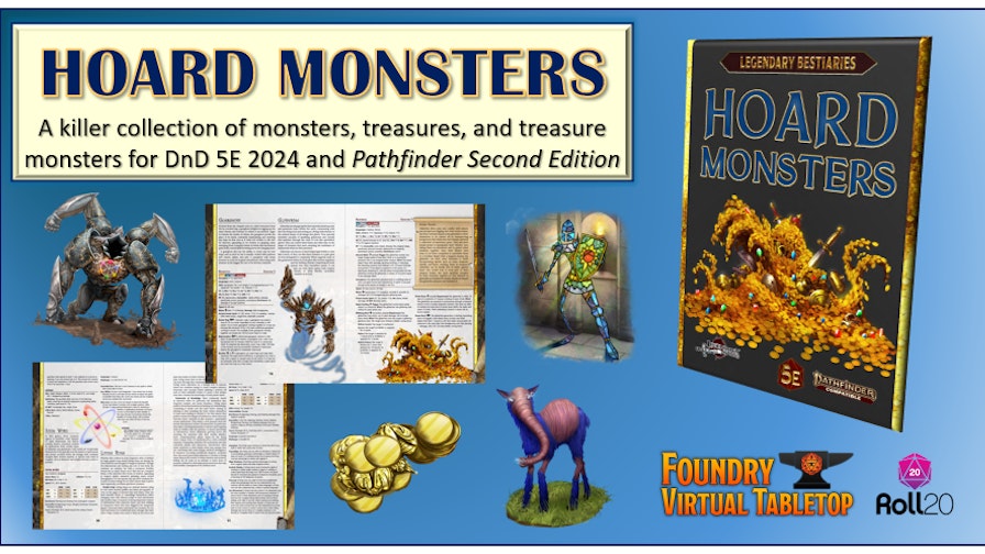 Dungeons & Dragons Legendary: Hoard Monsters