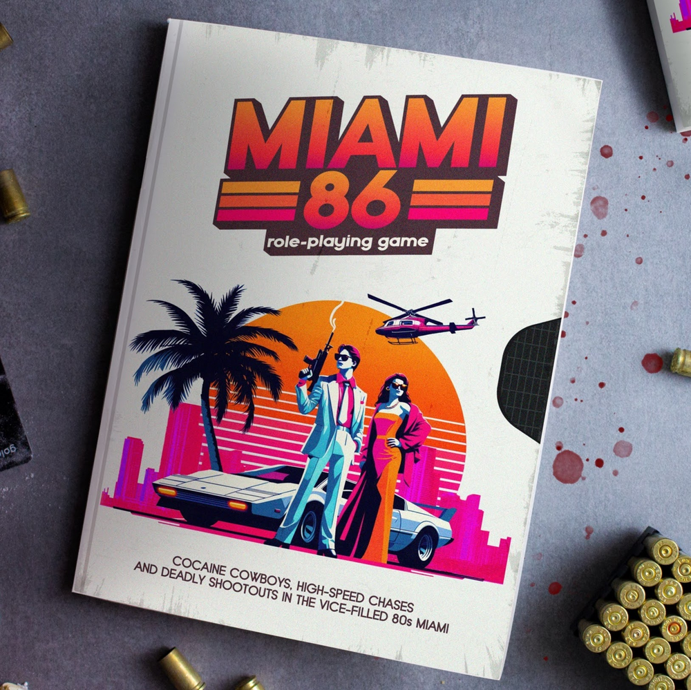 Miami 86 RPG: Cocaine Cowboys, High-Speed Chases, and Deadly Shootouts in the Vice-Filled 80s Miami