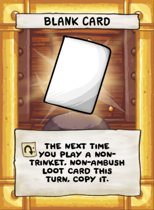 The Binding Of Isaac: Four Souls: Blank Cards