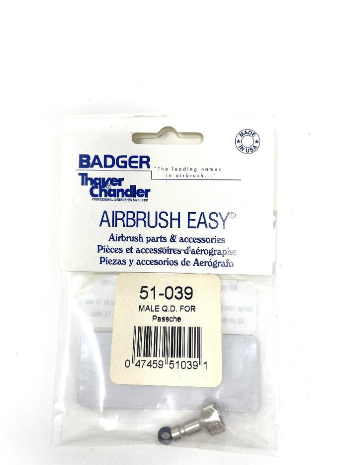 Airbrush Badger: Quick-disconnect - Badger Airbrush thread