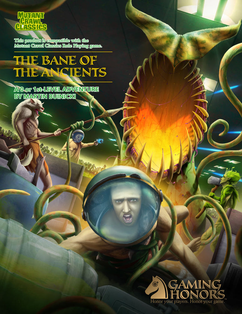 Mutant Crawl Classics: Adv The Bane of the Ancients