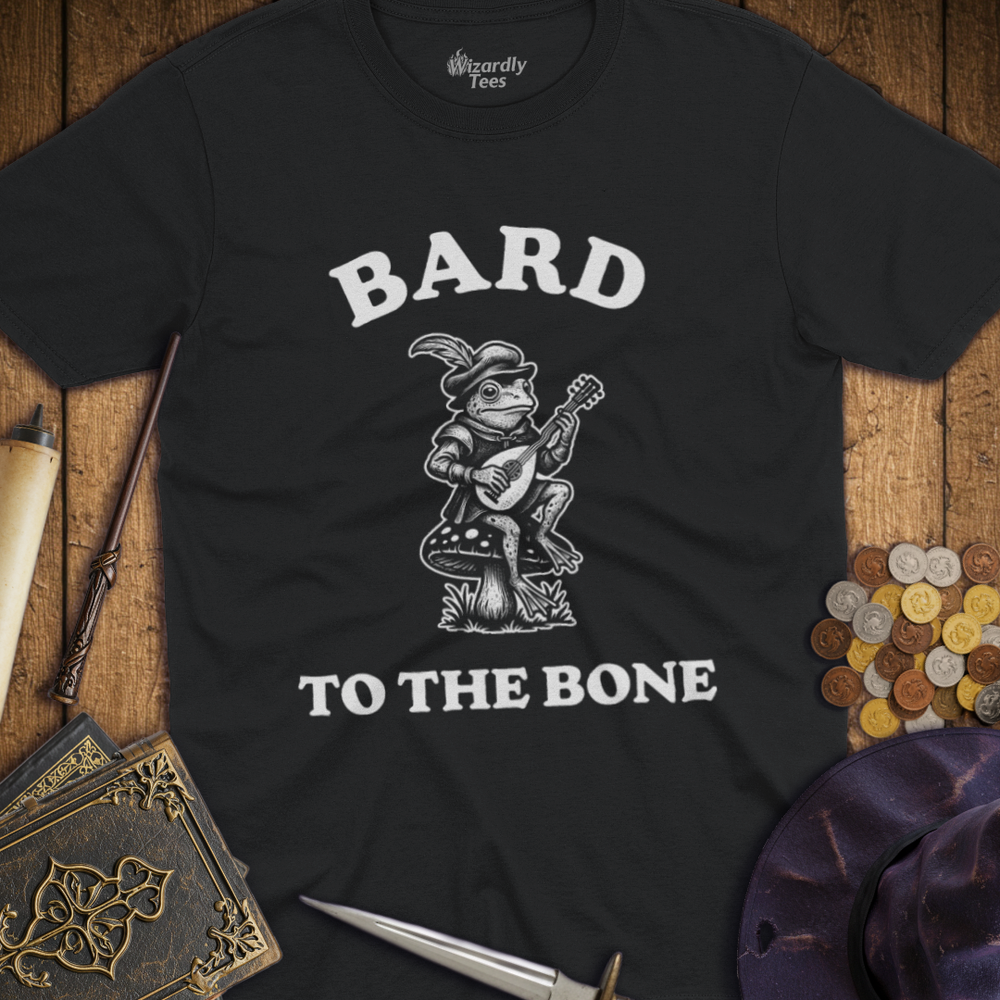 T-Shirt Wizardly: Bard to the Bone Frog