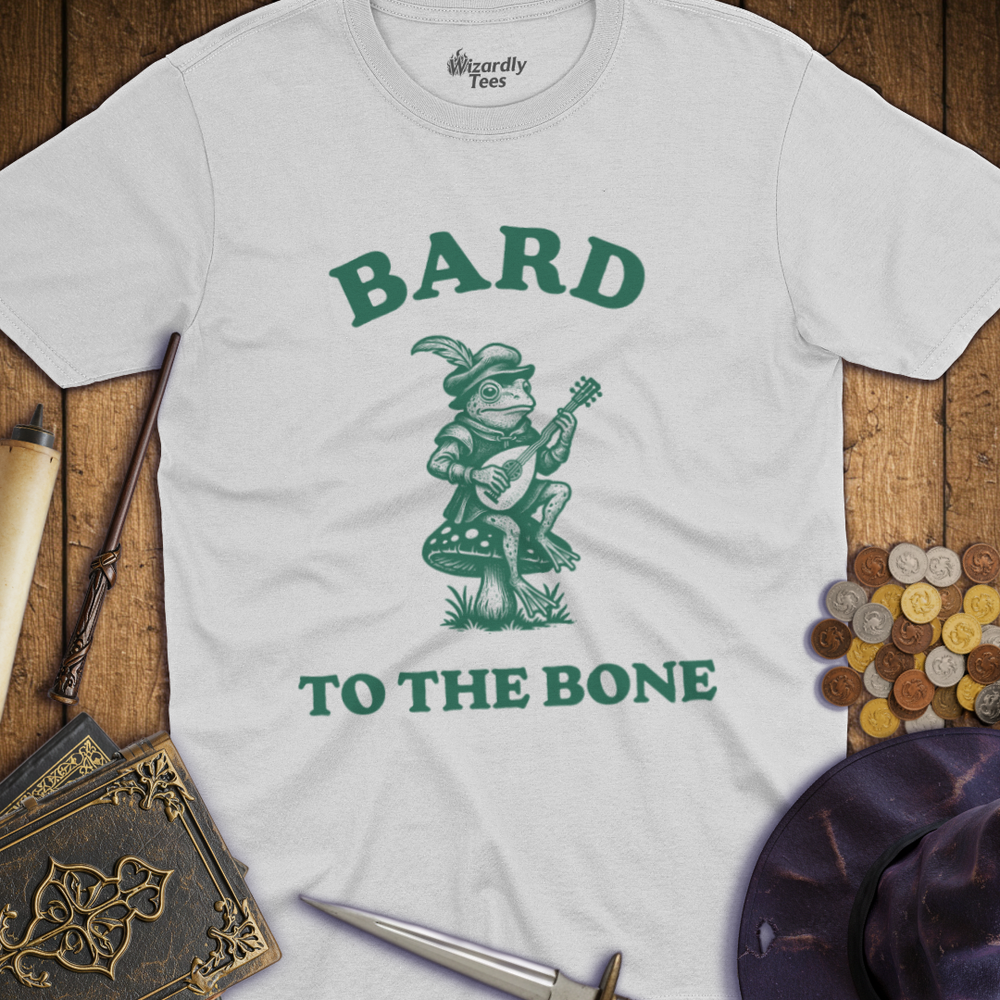 T-Shirt Wizardly: Bard to the Bone Frog
