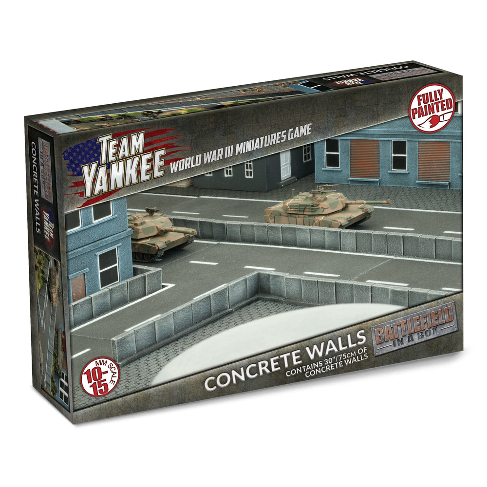 Terrain GF9 Battlefield in a Box: Modern: Concrete Walls (x10)