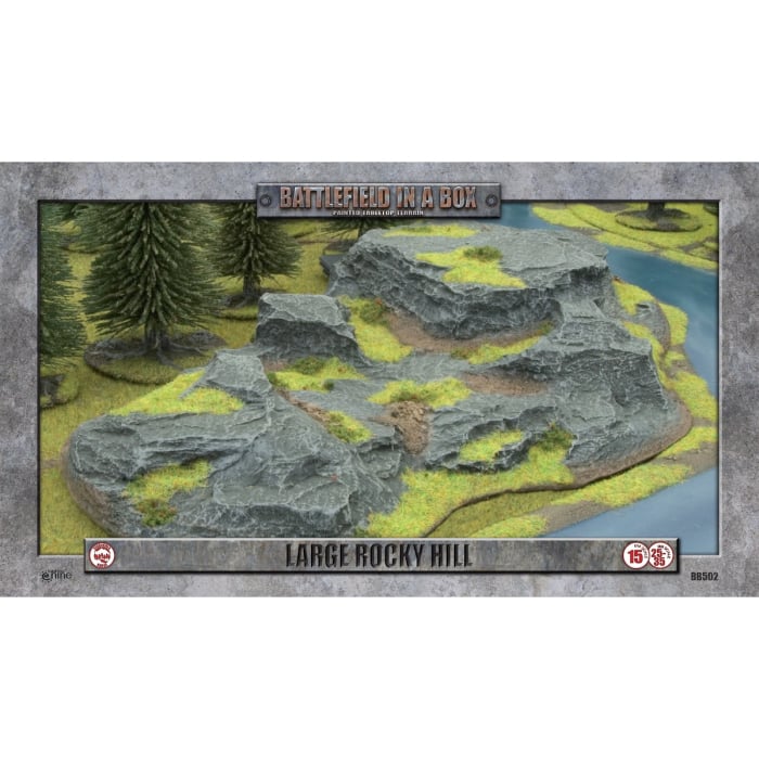 Terrain GF9 Battlefield in a Box: Large Rocky Hill