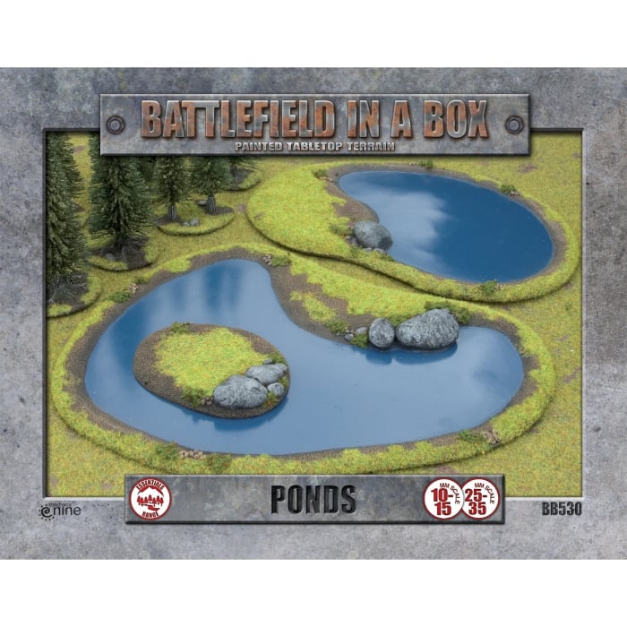 Terrain GF9 Battlefield in a Box: Ponds