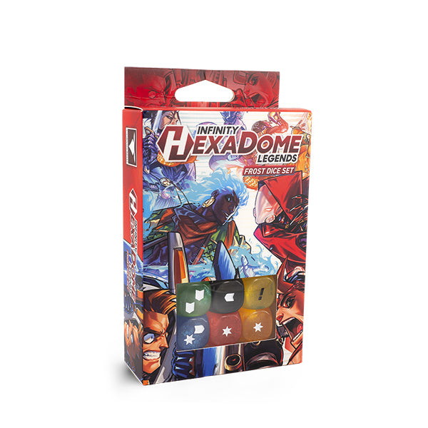 Infinity HexaDome Legends: Frost Dice Set