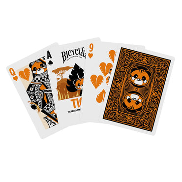 Playing Cards Bicycle: Tiger