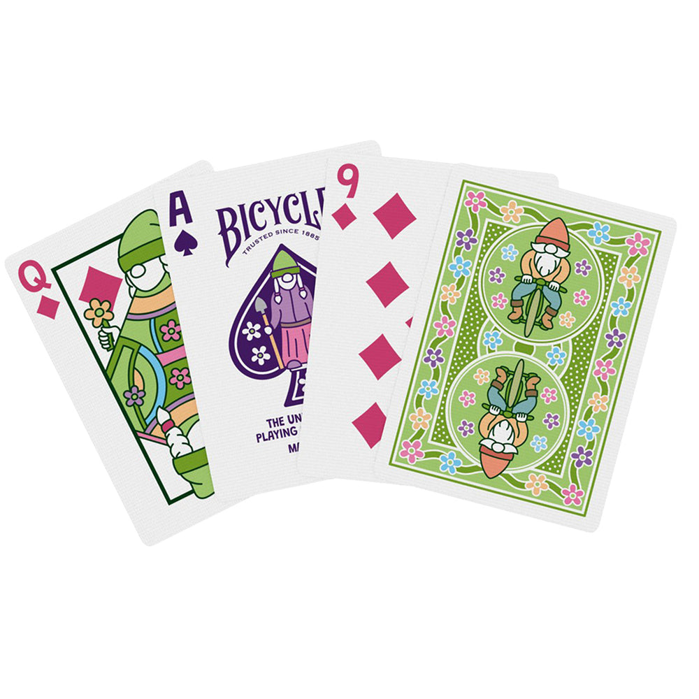 Playing Cards Bicycle: Garden Gnome