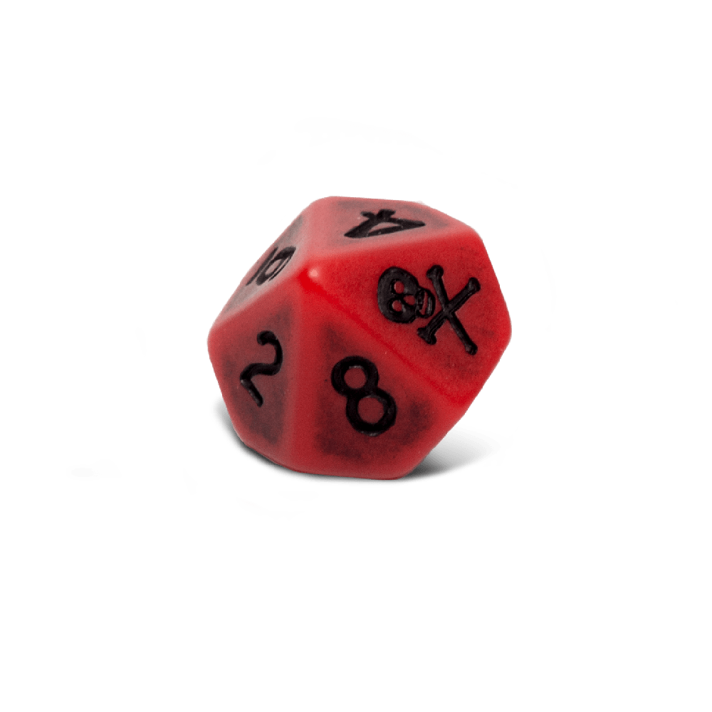 Blood & Plunder: Dice Set Blood D10