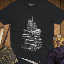 T-Shirt Wizardly: Books Castles & Magic