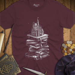 T-Shirt Wizardly: Books Castles & Magic