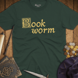 T-Shirt Wizardly: Book Worm Illuminated