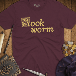 T-Shirt Wizardly: Book Worm Illuminated