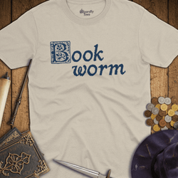 T-Shirt Wizardly: Book Worm Illuminated