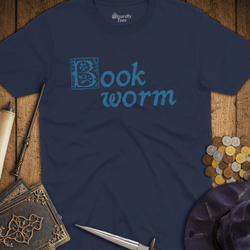 T-Shirt Wizardly: Book Worm Illuminated
