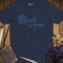 T-Shirt Wizardly: Book Wyrm Illuminated