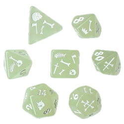 Dice Black Oak: Poly 7 Set