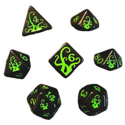 Dice Black Oak: Poly 7-Set Tentacles