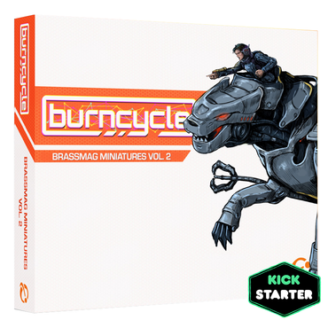 burncycle: Bot and Guard BrassMag Figures Series 2
