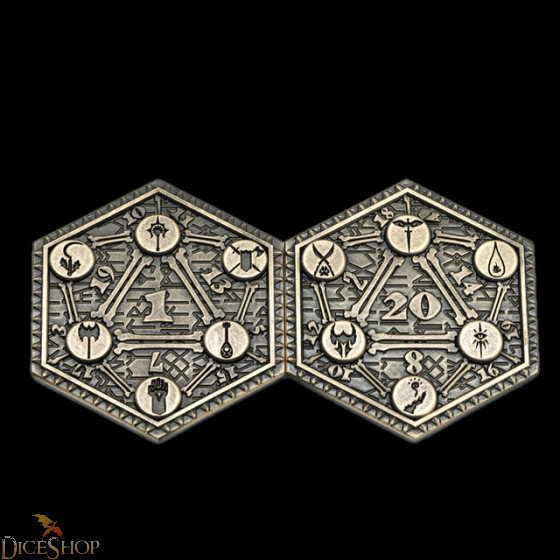 Dice Critical Hit: D2 Coin