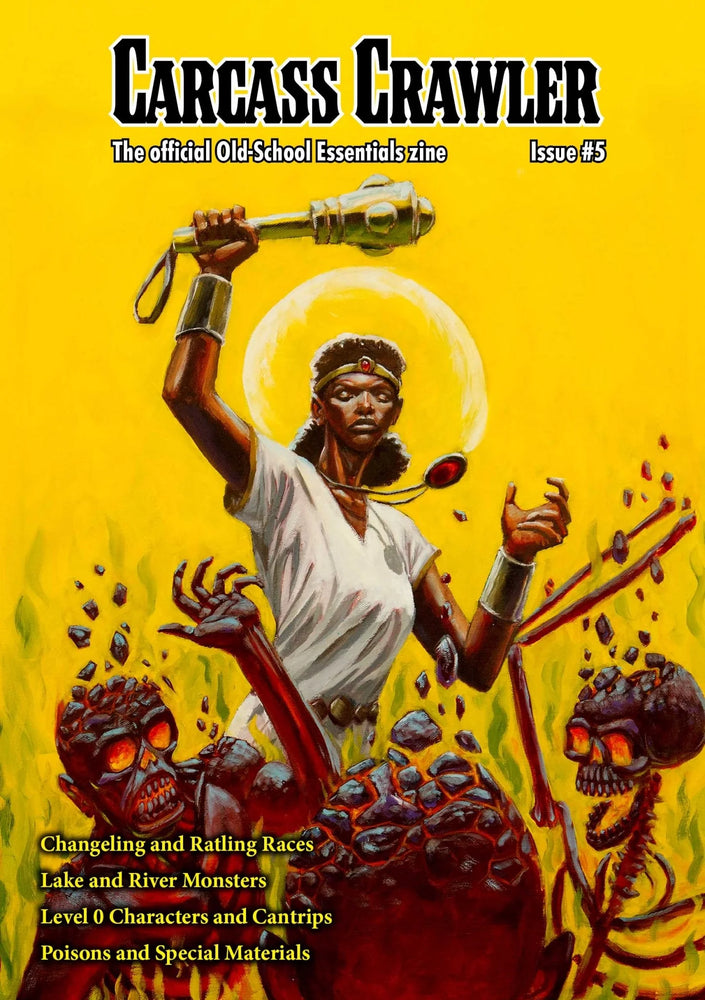 Old-School Essentials: Carcass Crawler - The Official OSE Zine