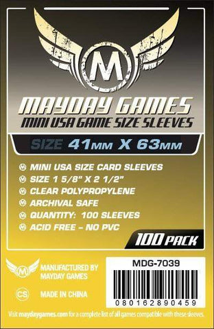 Boardgame Sleeves Mayday: Mini USA