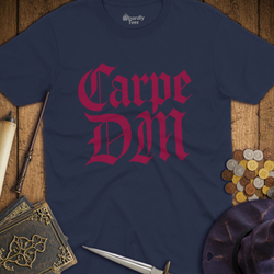 T-Shirt Wizardly: Carpe DM Red Letters