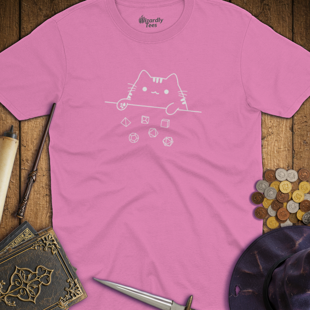 T-Shirt Wizardly: Cat Dice