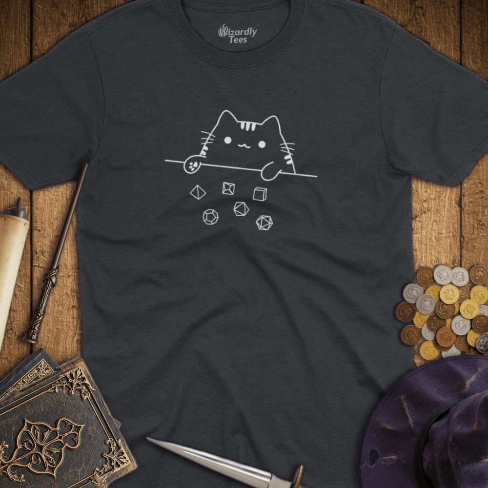 T-Shirt Wizardly: Cat Dice Special
