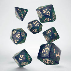 Dice Q-Workshop Poly 7 Set Cats
