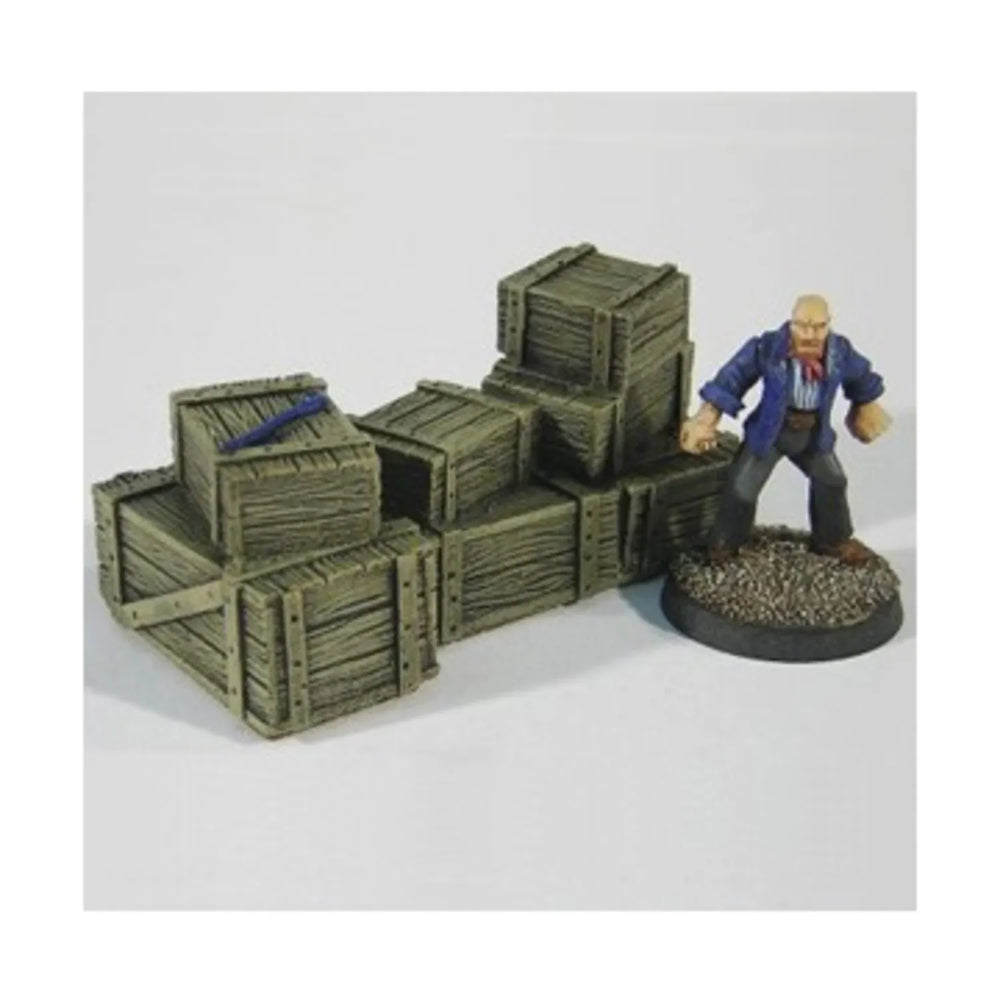 Mini Terrain Crooked: Large Wooden Crate Stack B