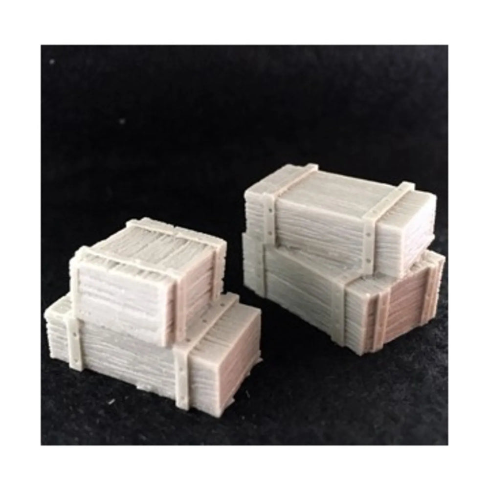 Mini Terrain Crooked: Small Wooden Crate Stacks (2)