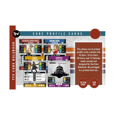 7TV: Core Rulebook Profile Cards