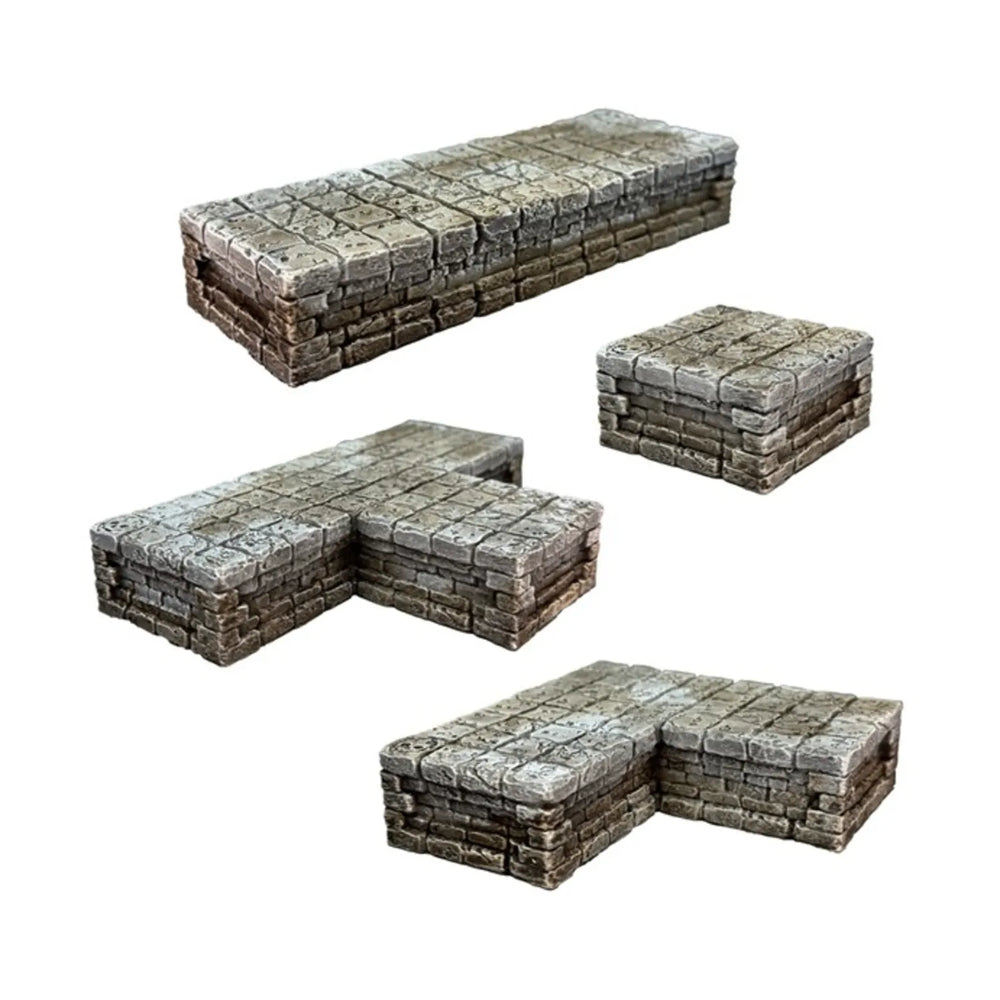 Mini Terrain Crooked Dungeon Builder: Platform Set