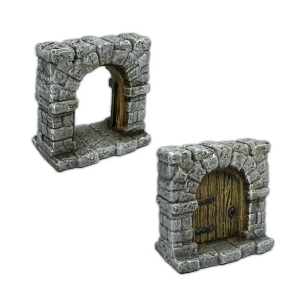 Mini Terrain Crooked Dungeon Builder: Doors Set