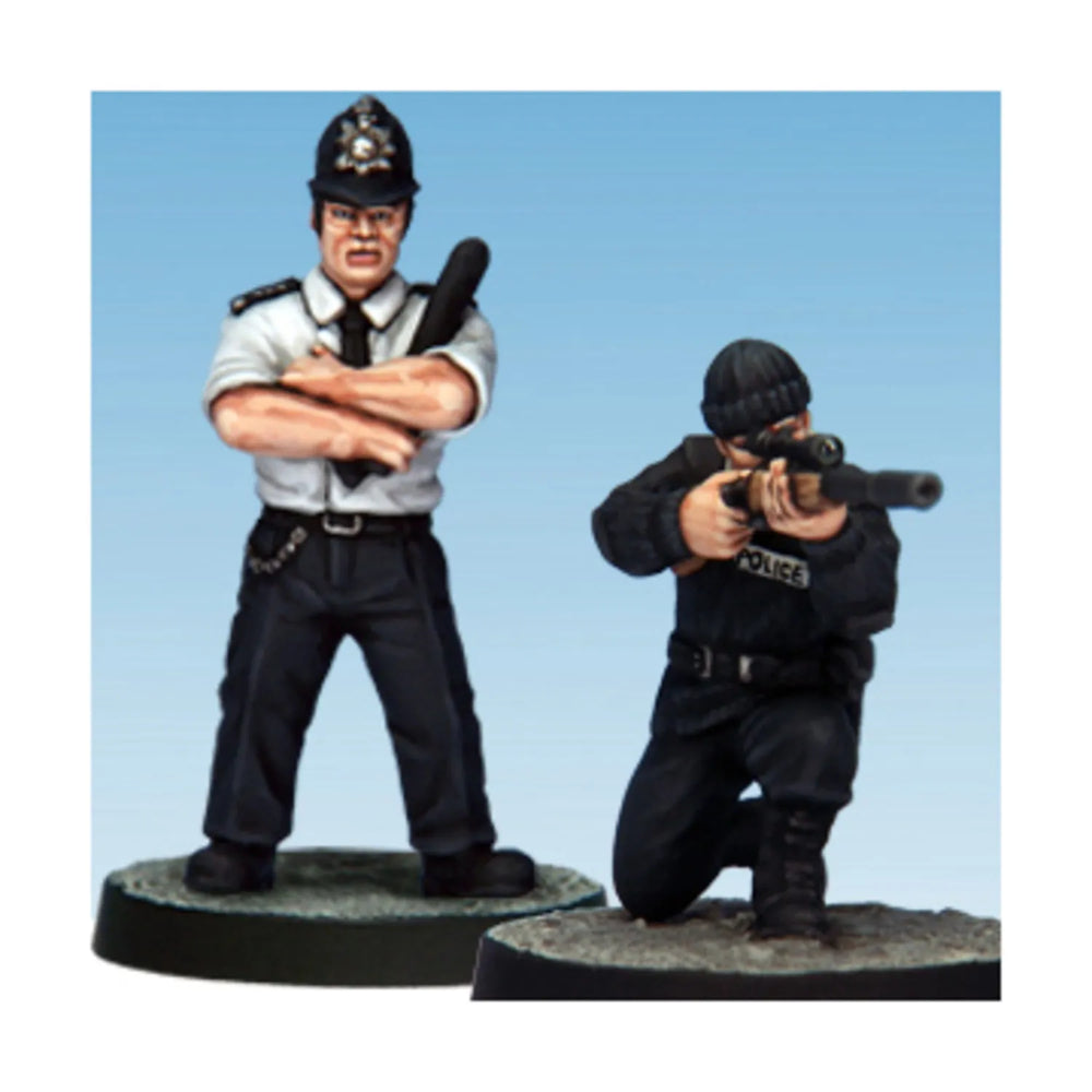 Mini Crooked Modern: Police Sergeant & Marksman (2)