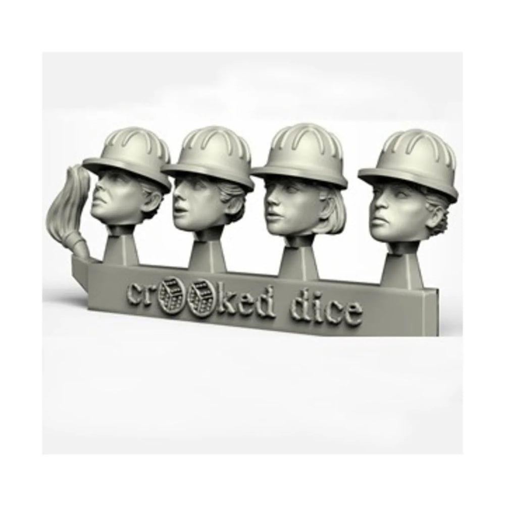 Mini Crooked Pulp: Female Minions with Hard Hats (8)