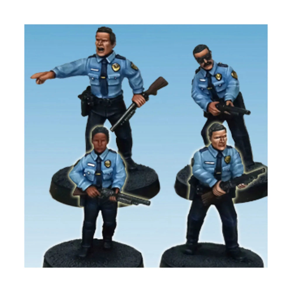 Mini Crooked Modern: Lawmen with Shotguns (4)