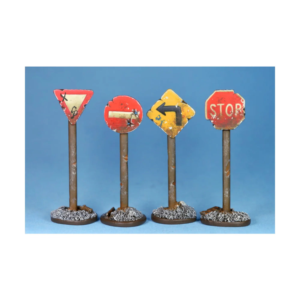 Mini Terrain Crooked: Road Signs (4)